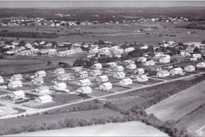 Bilde av Boligbygging på Lasken etter krigen